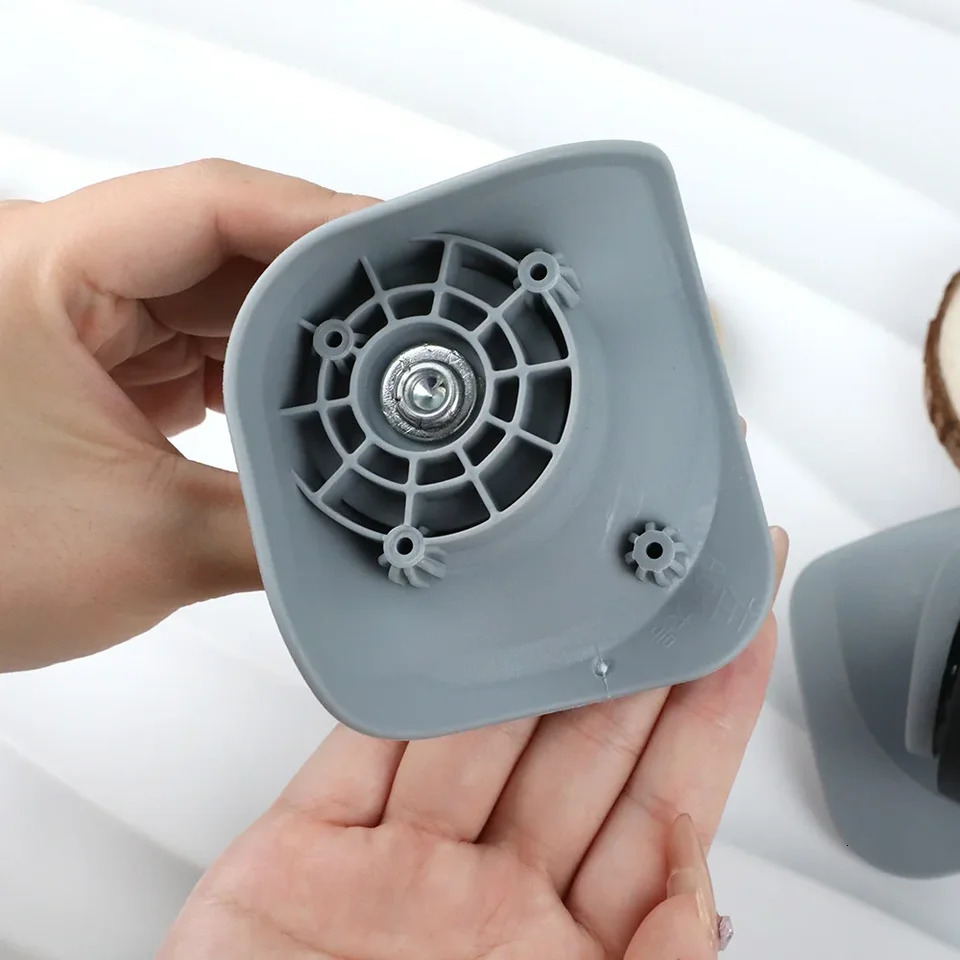 1 Pair Suitcase Wheels Swivel Casters Silent Baggage Wheel High Quality Luggage Wheel Replacement For Suitcase Trolley Accessory 251031