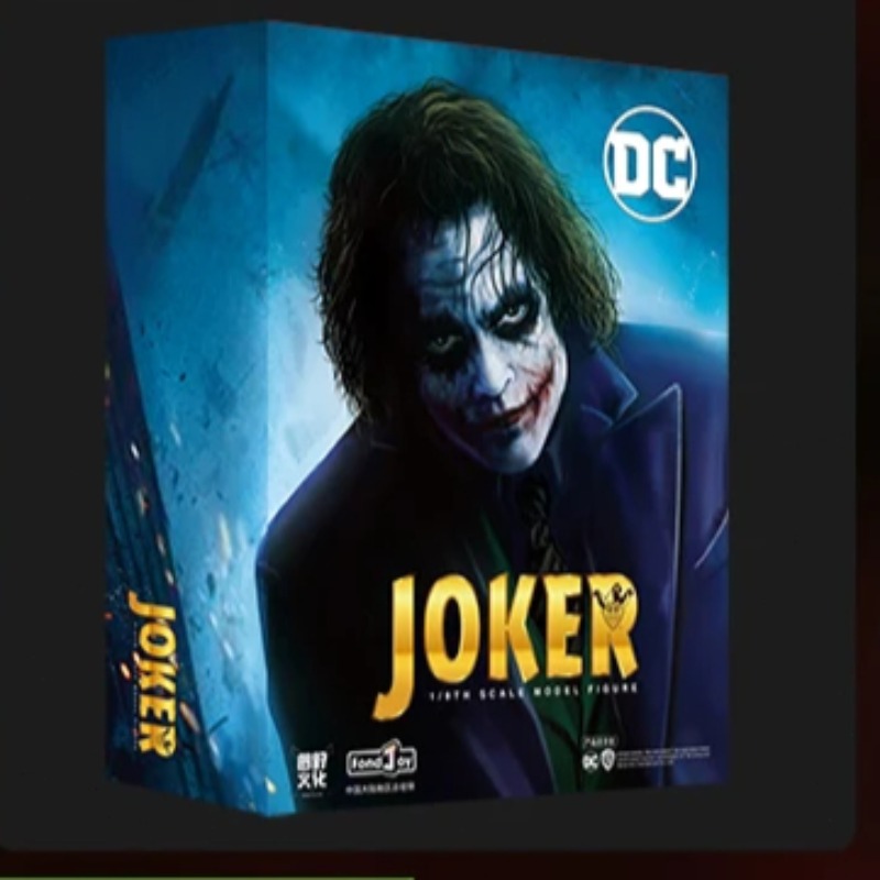 Fondjoy DC Comics Joker Batman Dark Knight 1/9 Action Figure Wholesale - Deluxe Collectible Model Kit with Movable Joints, Bulk Stock
