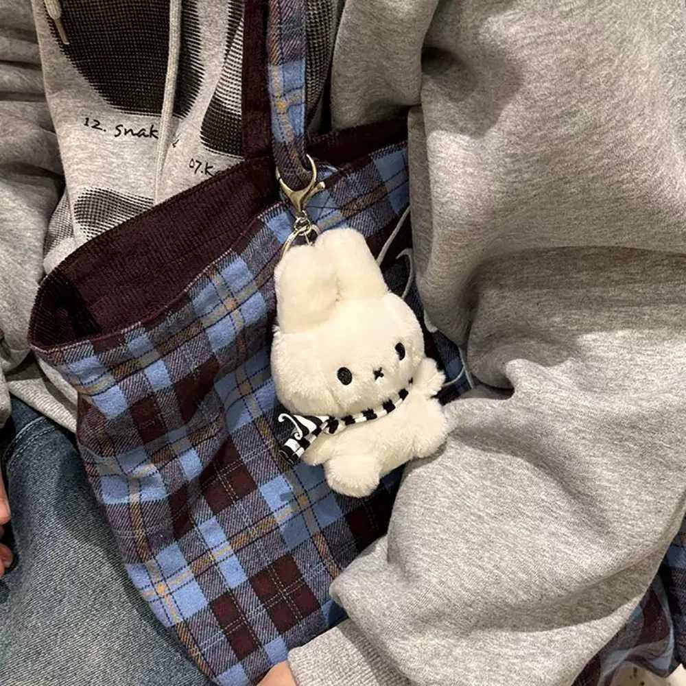 Kawaii Miffys Doll Keychain Cartoon Bag Pendant Anime Character Toy Keyring Accessories Cute Decoration Childrens Birthday Gift W250402