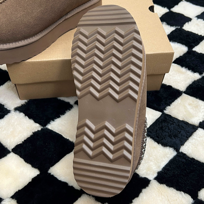 MEOD Slippers Designer Shoes Platform Slides Snow Boots Designer Womens Tazz Scuffs Ultra Mini Chestnut Wool Slides Fluffy Real Leather Women Slider W