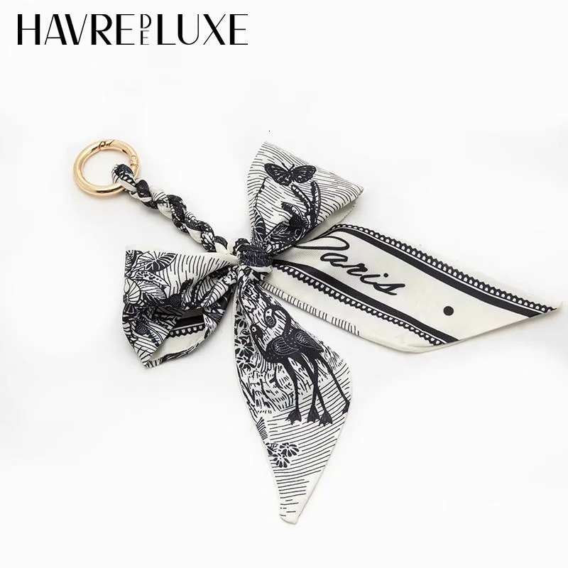 Bow Bag charm Bag Hanging Chain Strap Keychain Colorful Bag Decorate Extension Chain Bag Accessories Gift for Women 251030