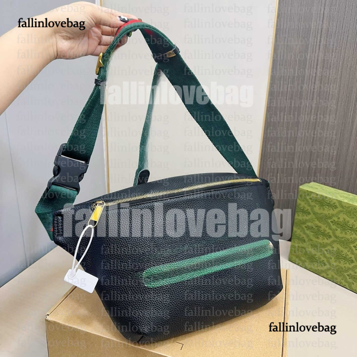 Luxurys Designers bags Waist Bags Mens Chest pack men women bag bags Unisex Men Women man leather Sport Fanny Pack Belly Waist Bum Bag Belt Jogging Pouch 2025 new