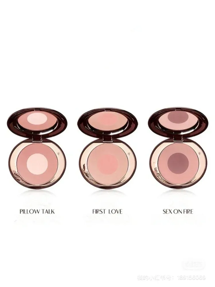 2024 brand makeup blush 8g Pillow Talk First Love sex on fire blush 3 colors rush blusher wholesale good quality free shipping