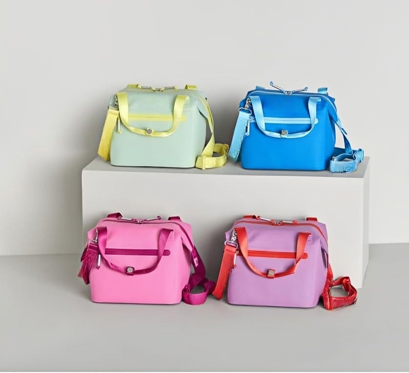 Lunch Bags All Day Julienne Mini Soft Cooler Box 10 Can Carry-All for 40oz Cup With Match Tumblers Crossbody Bag with Phone Pocket Accessories
