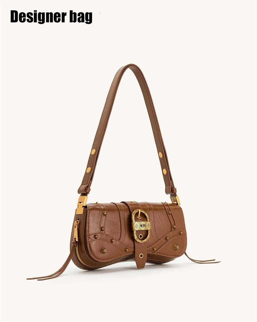 Fashion New Baguette Underarm Large Capacity Ladies Shoulder Niche Design Brand Waist Bag