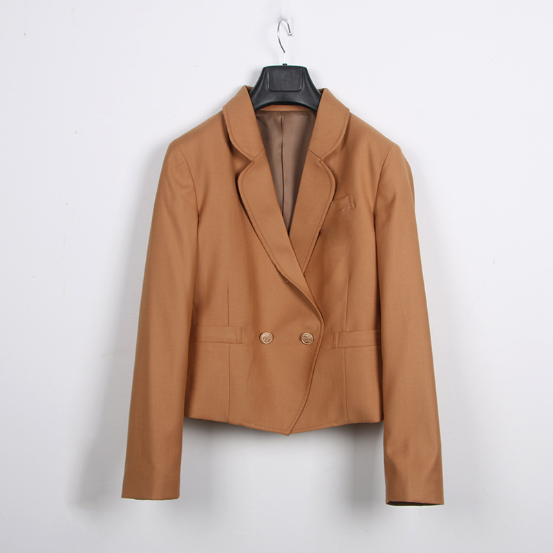 K3311Chic Women's Seasonal Jacket - Elegant Retro Student Outfit for Spring and Autumn