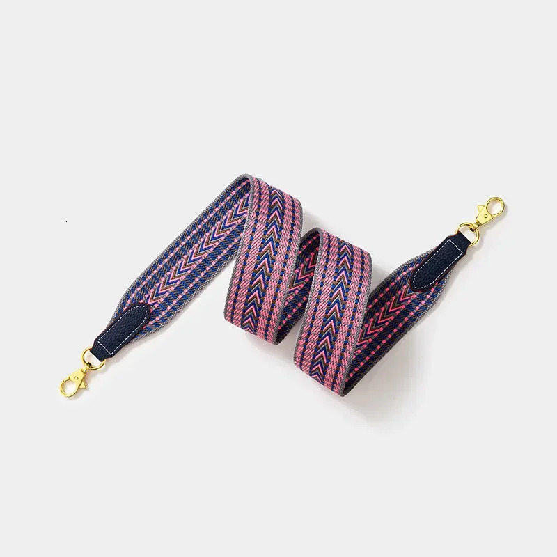 For Handbag Pattern Hand Woven Wide Bag Strap Convert To a Single Shoulder Crossbody Bag Accessory 251030