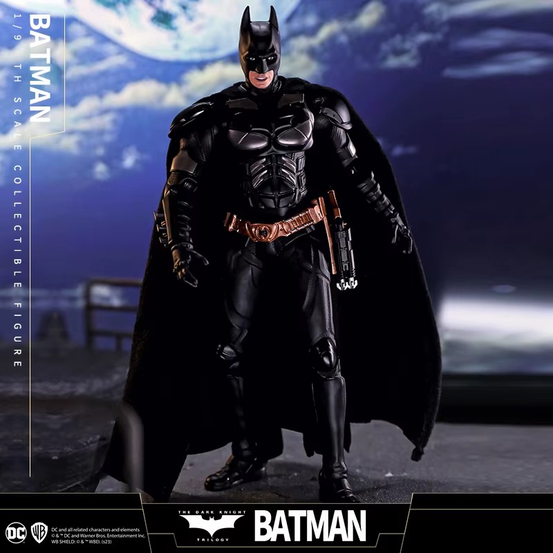 Fondjoy DC Batman Dark Knight 1/9 Action Figure Wholesale - Movable Collectible Model Kit with Display Base, Superhero Gift Bulk Stock