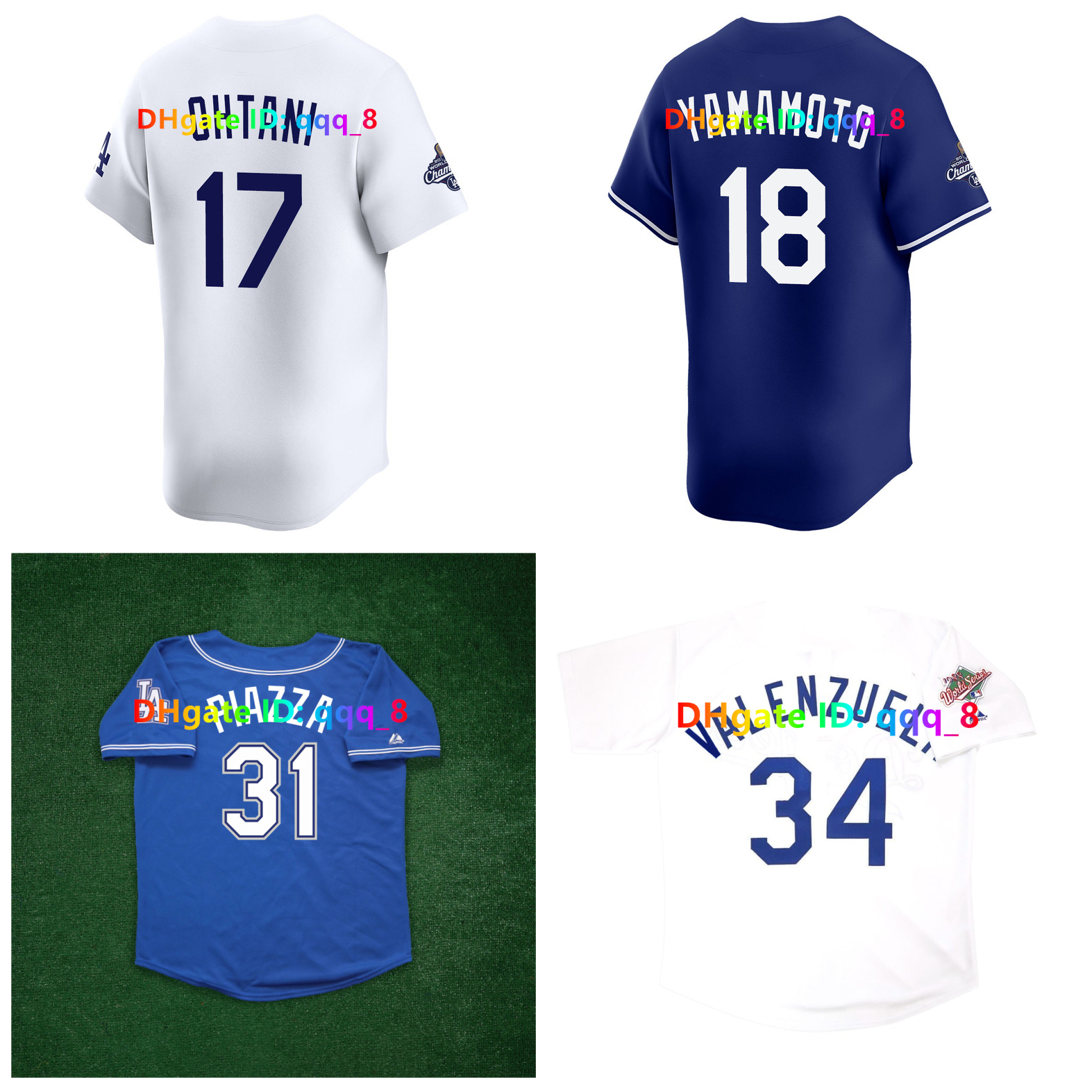 Shohei Ohtani Mookie Betts Baseball Jerseys 2025 World Series Teoscar Enrique Hernandez Yoshinobu Yamamoto Fernando Valenzuela Eric Gagne Freeman Size-4XL