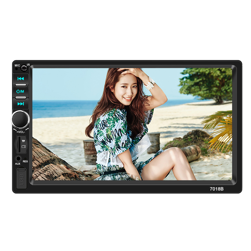 Universal 2 Din Car Radio 7" HD Touch Screen Autoradio Multimedia Player Universal Car Stereo MP5 Player Bluetooth Car Player With Rearview Camer