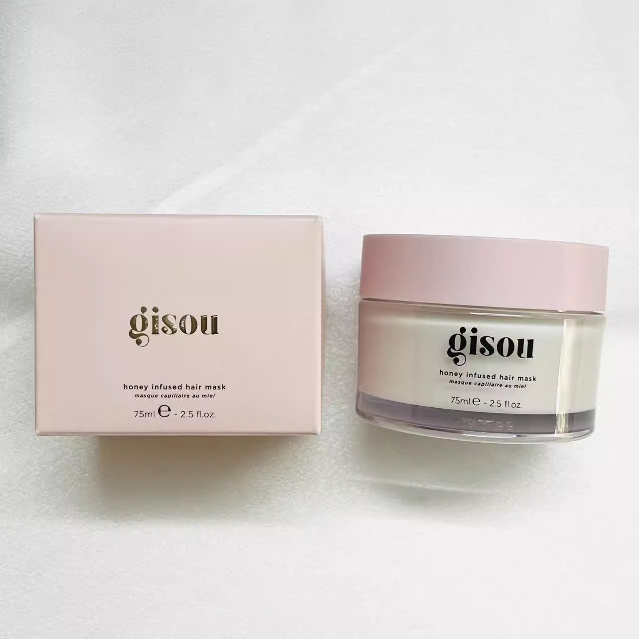 Gisou new limited gloss lip gloss/moisturizing hair cream/hair care perfume/hair care essential oil/4-piece set