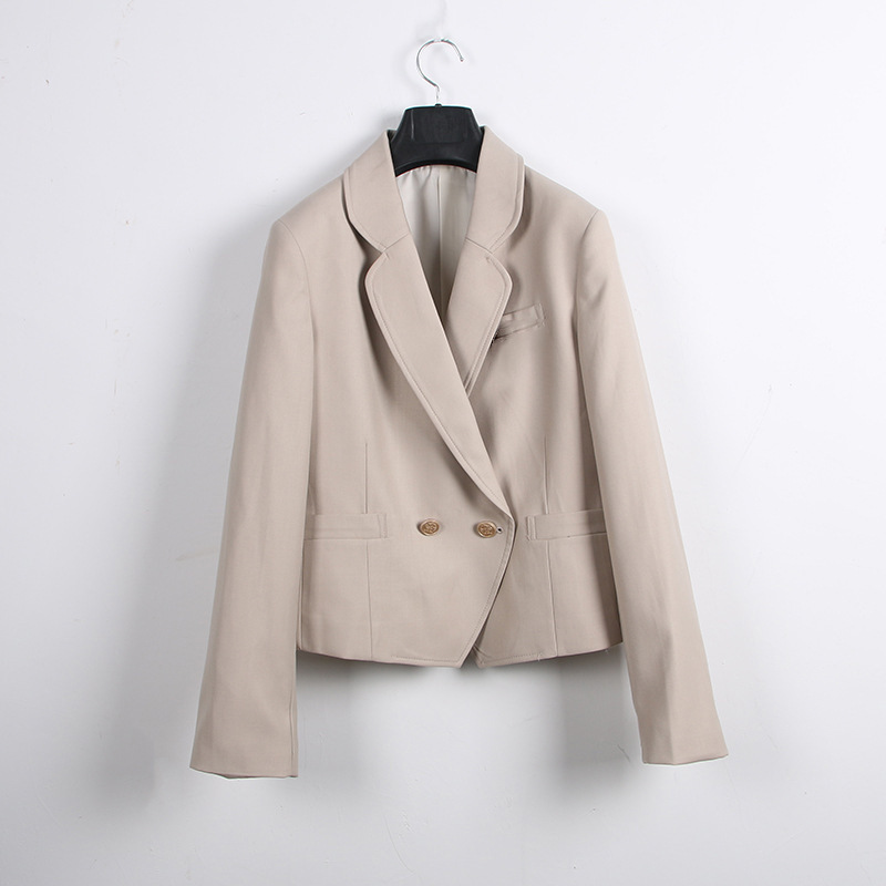 K3311Chic Women's Seasonal Jacket - Elegant Retro Student Outfit for Spring and Autumn
