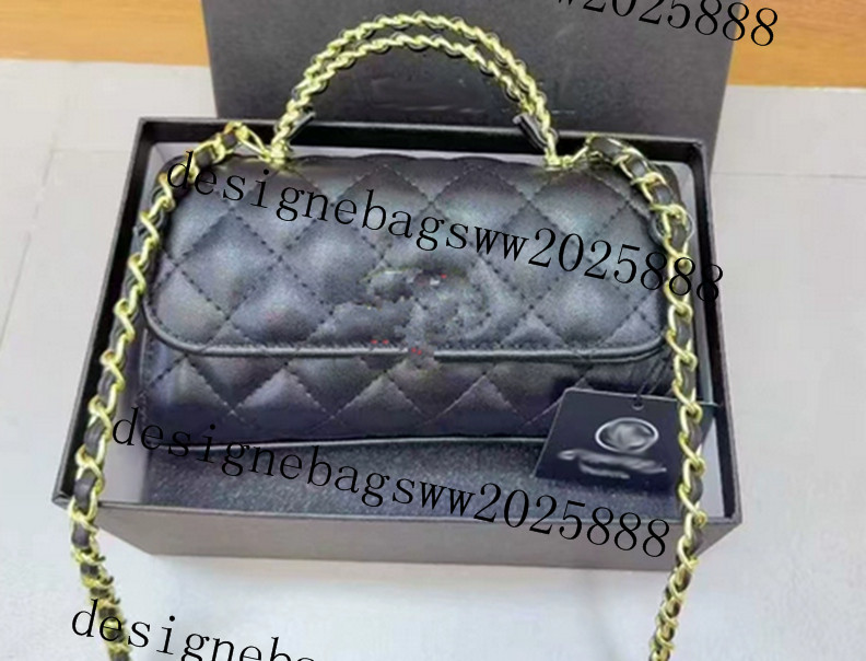 10A Luxury Designer Handbag High Quality Classic CC Gold and Silver Buckle Chain Shoulder Strap Cowhide Flip Panel Bag Crossbody Bag Single Shoulder Bag