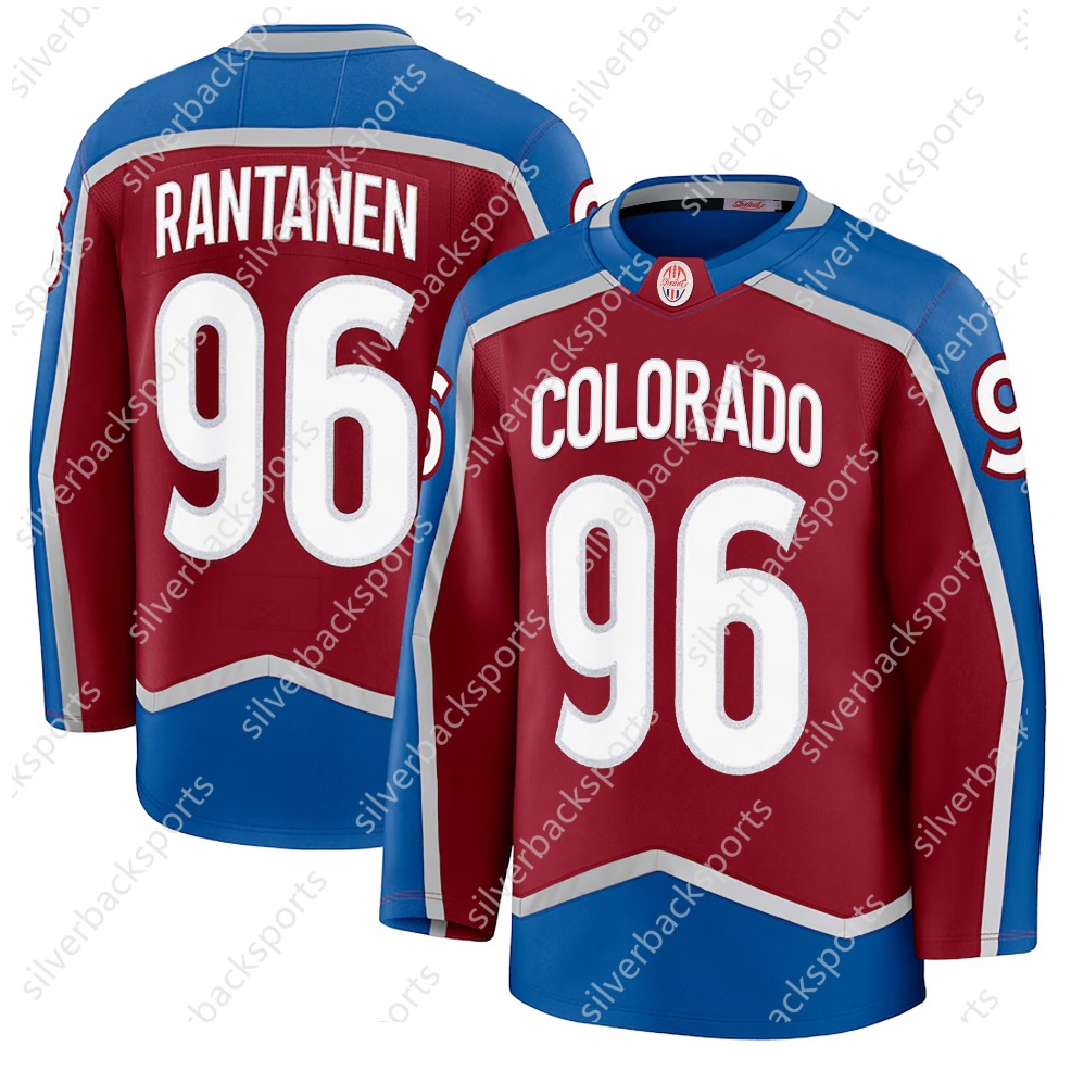 MacKinnon Custom Mens/Youth/Women Hockey Jeresys Makar Girard Rantanen Landeskog Stitched Any Name Any Number 2025 New Jersey