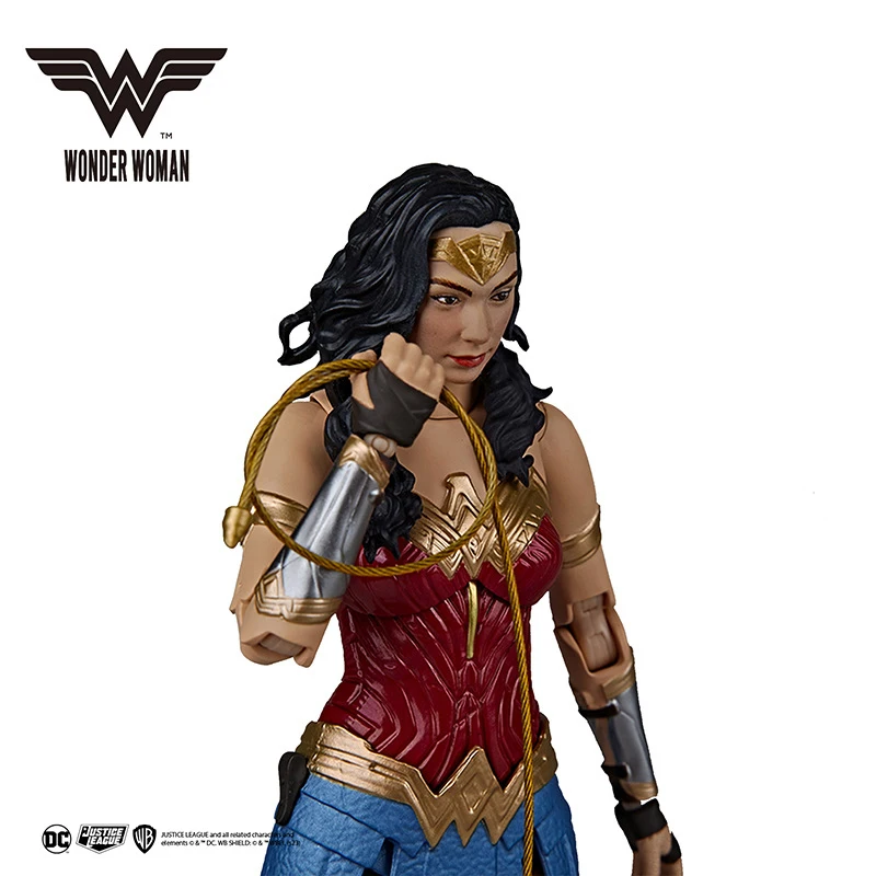 Fondjoy DC Comics Wonder Woman Diana Prince 1/9 Action Figure Wholesale - Collectible Model Kit with Movable Joints, Superhero Bulk Stock for Retailer