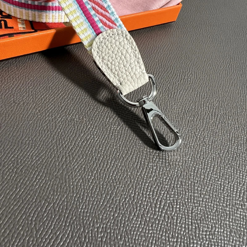 HandStitched 25cm Wide Canvas Bag Strap Togo Leather Ends Suitable for Evelyne Handbags and Crossbody 251030