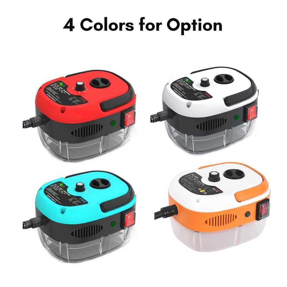 2500W Portable Handheld Steam Cleaner High Temperature Pressurized Steam Cleaning Machine with Brush Heads for Furniture Car z250402