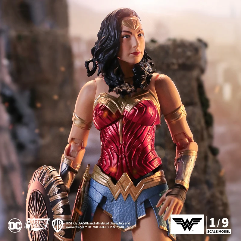 Fondjoy DC Comics Wonder Woman Diana Prince 1/9 Action Figure Wholesale - Collectible Model Kit with Movable Joints, Superhero Bulk Stock for Retailer