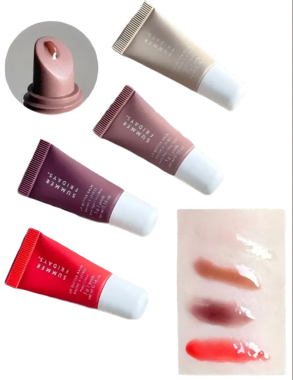 Mini Lip Butter Balm Set Moisturizing Lip Gloss smoothing lip lines lasting nourishment women daily natural soft lip gloss makeup