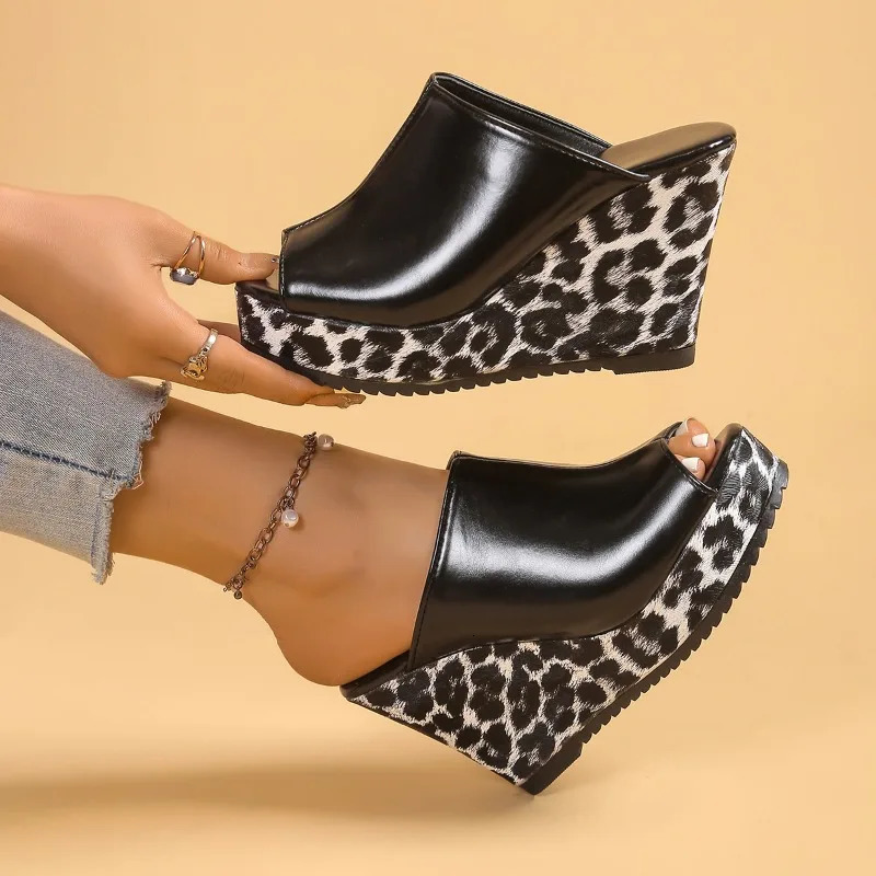 selling Womens Shoes Open Lace Slippers Platform Outdoor Casual Round Ultra High Wedding Sandals 250402BJ