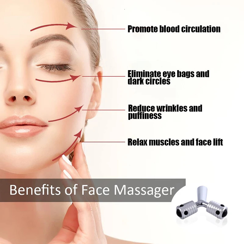 Skin Care Roller Massage for Face Y Shape r Massage Improve Skincare Lift Aging Skin Massager Tool 251030