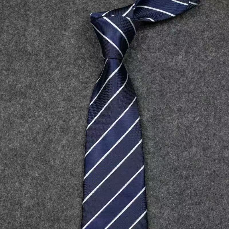 Skinny Neck Ties Elegant Slim Neckties for Men Polka Dot Woven Design Perfect for Daily Wear Gift Box Included L250926PSO2