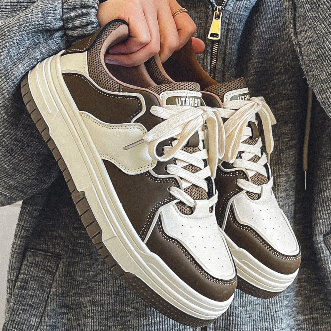 Minimalist Style Mens Shoes 2025 Spring Summer New Trendy Casual Unisex Sneakers Platform Sports Shoes For Men free shipping hot sale