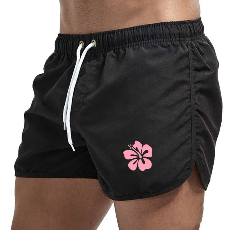 Summer mens beach shorts printing selling casual jogging sports quick drying swimming surfing 250402m