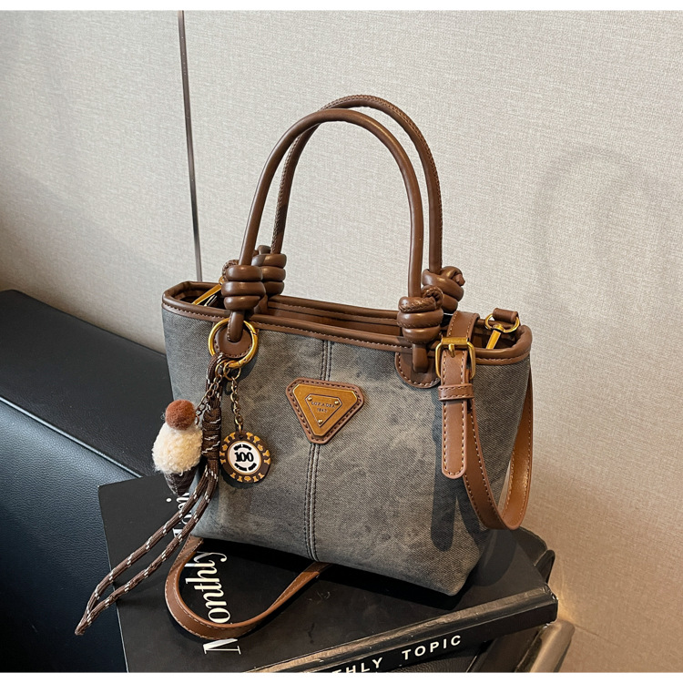 Free shipping all-in-one portable bucket bag women's stylish casual shoulder bag Commuter crossbody bag for women