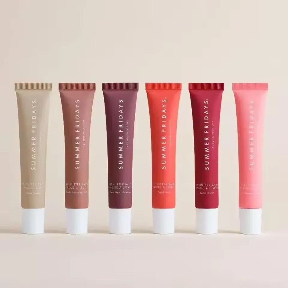 Summer Fridays Lip Balm Moisturizing Mirror Lip Gloss Lip Vanilla Mint Iced Coffee Cake Lipstick Transparent Lip Oil Makeup