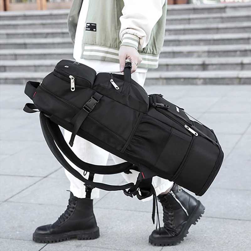 90L 80L Travel Bag Large Capacity Climbing Backpack Men Women Outdoor Camping Luggage Bags Trekking Backpack Hiking Pack XA302+AC250407