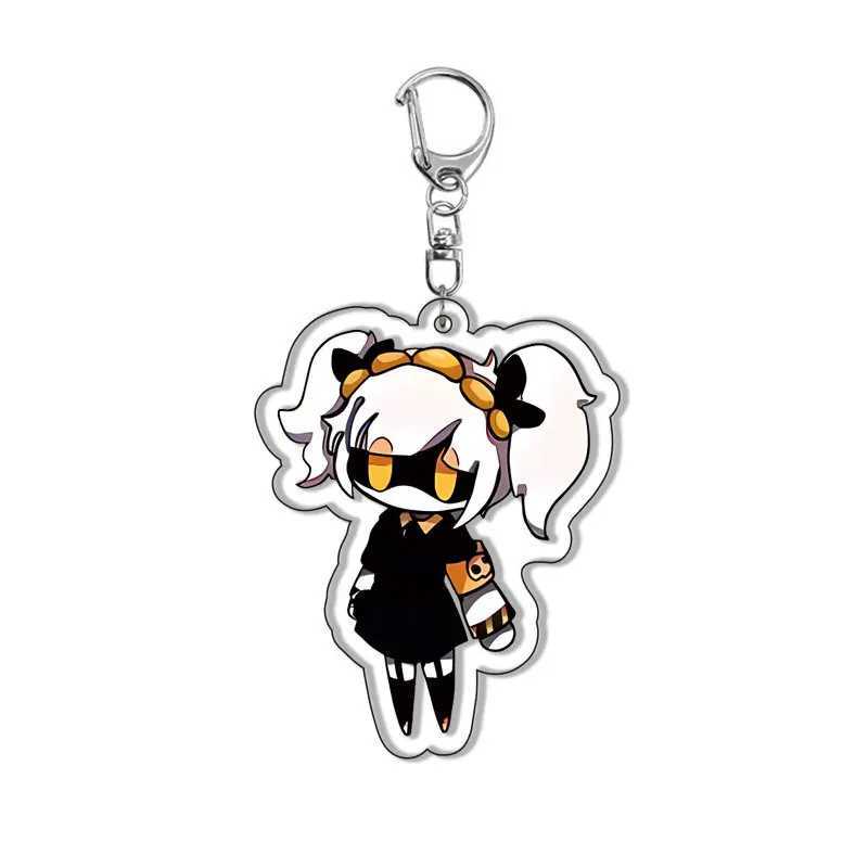Murder drone cartoon character keychain Uzi N V J Doll Tessa cute bag charm fan gift pendant Chaveio car keychain W250402