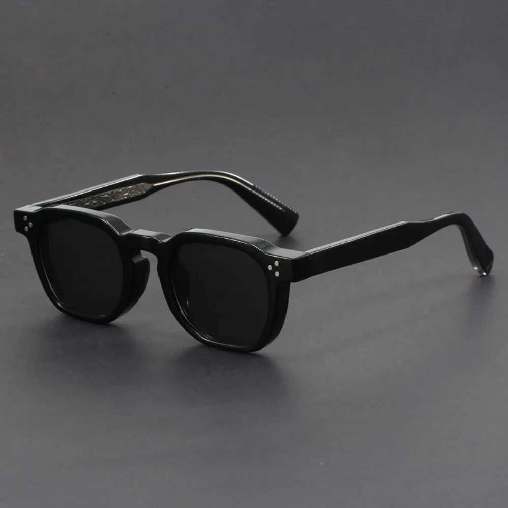 Boho Retro Polarized Sunglasses for Men Frame Polygonal Womens Sunglasses Outdoor High Quality Travel Glasses Z250402