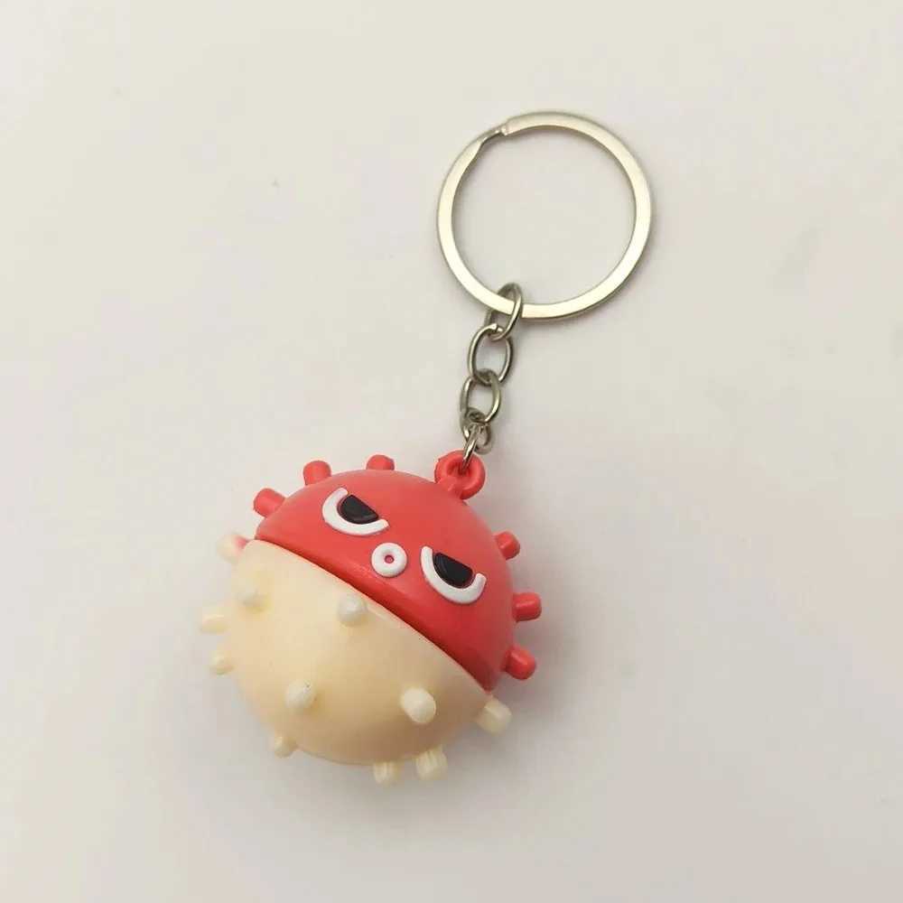 Love and Deep Space Rafayel Role Playing Keychain Bobo Fish Backpack Pendant Keychain Resin Keychain Accessories Gift X250402