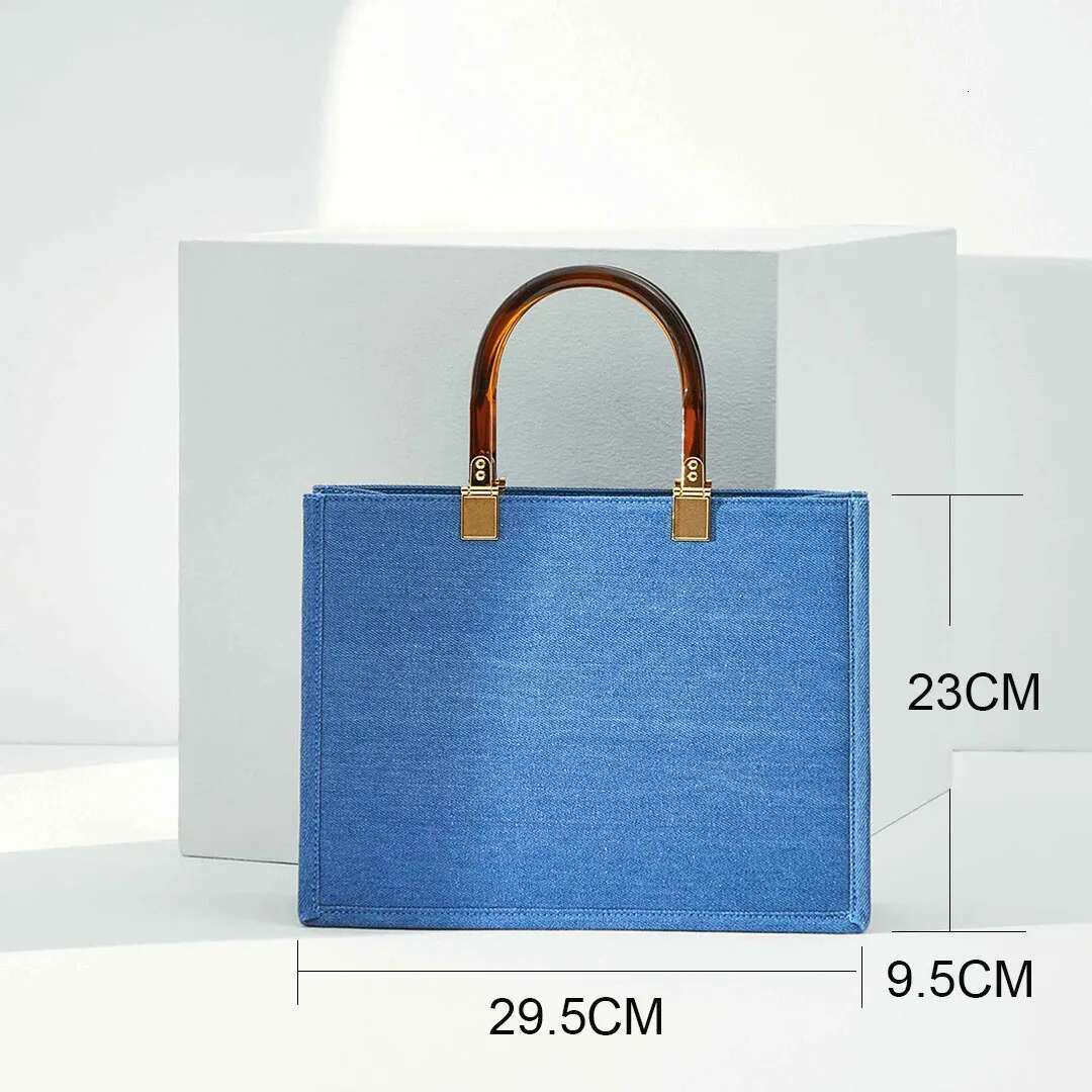 Fashion Design Women Denim Bag Handbag Large Capacity Lady Jeans Tote Bags Travel Crossbody Casaul Big Shopper Purses