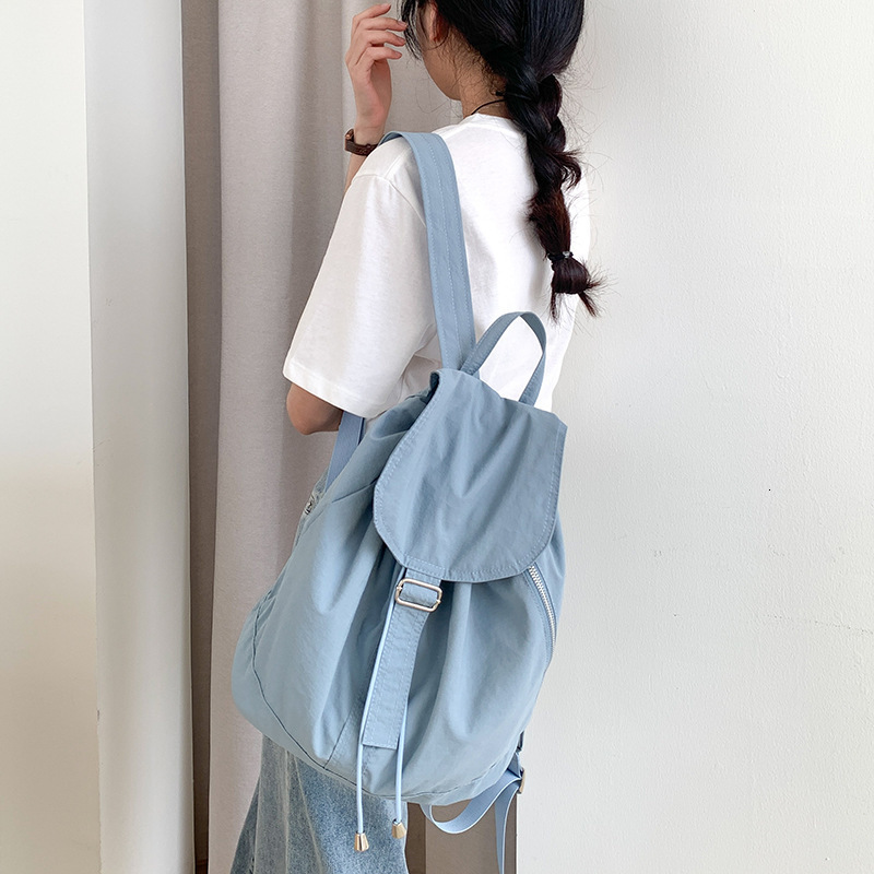 DHwanglijia 2024 designer bag New Korean Nylon for Women Large Capacity High Quality Ins Fashion Simple Versatile Student Backpack 240820