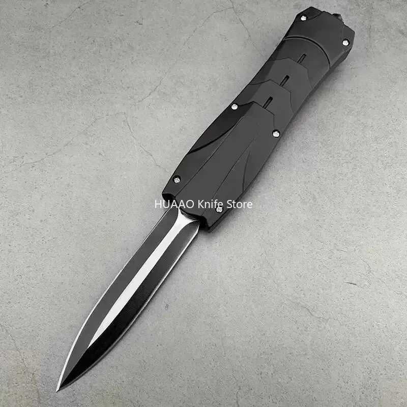 BM A06 folding blade Knfie assisted opening D2 blade wooden handle hunting knife camping self-defense EDC multi tool giftW250402
