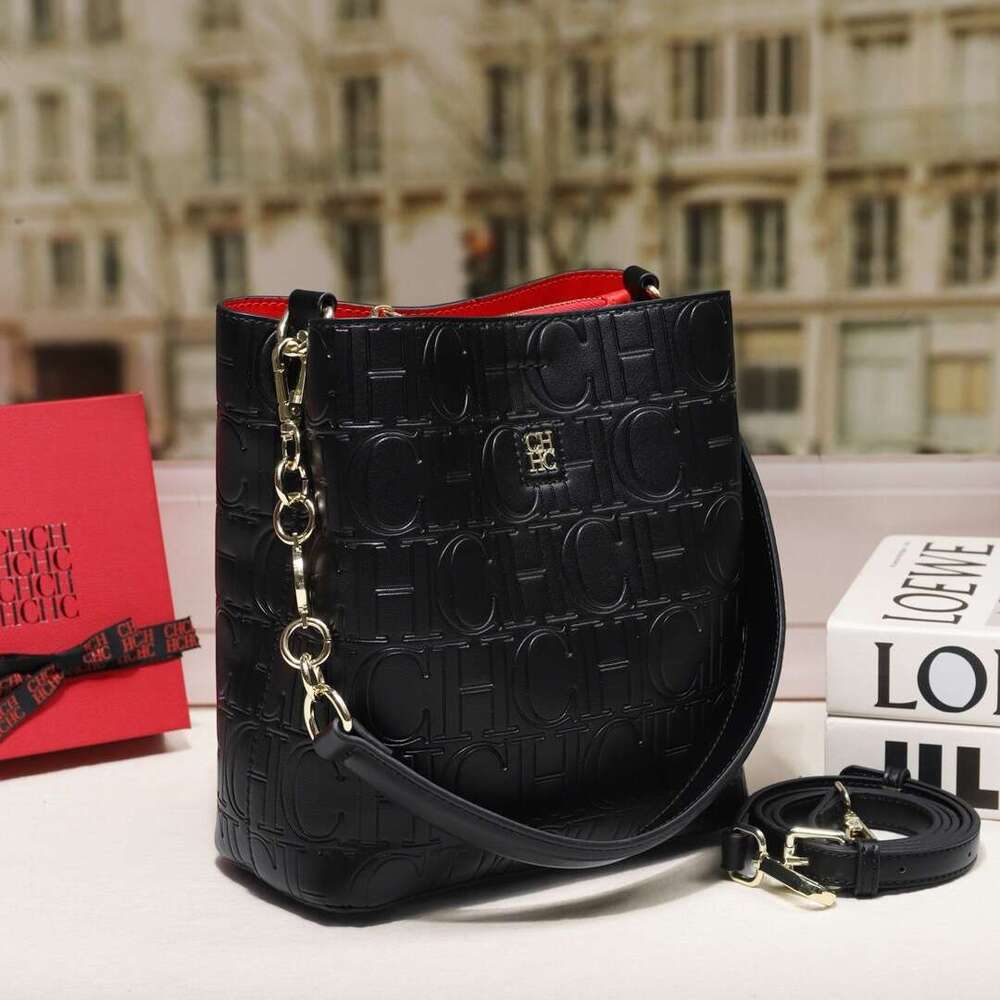 Women's Bags CHCH solid color simple classic style women's shoulder bag large capacity letter design daily commuting handbag