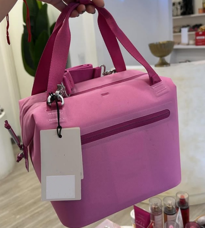In Hand Lunch Bags All Day Julienne Mini Soft Cooler Box Carry-All for 40oz Cup Crossbody Bag with Phone Pocket for Cups Accessories 0402