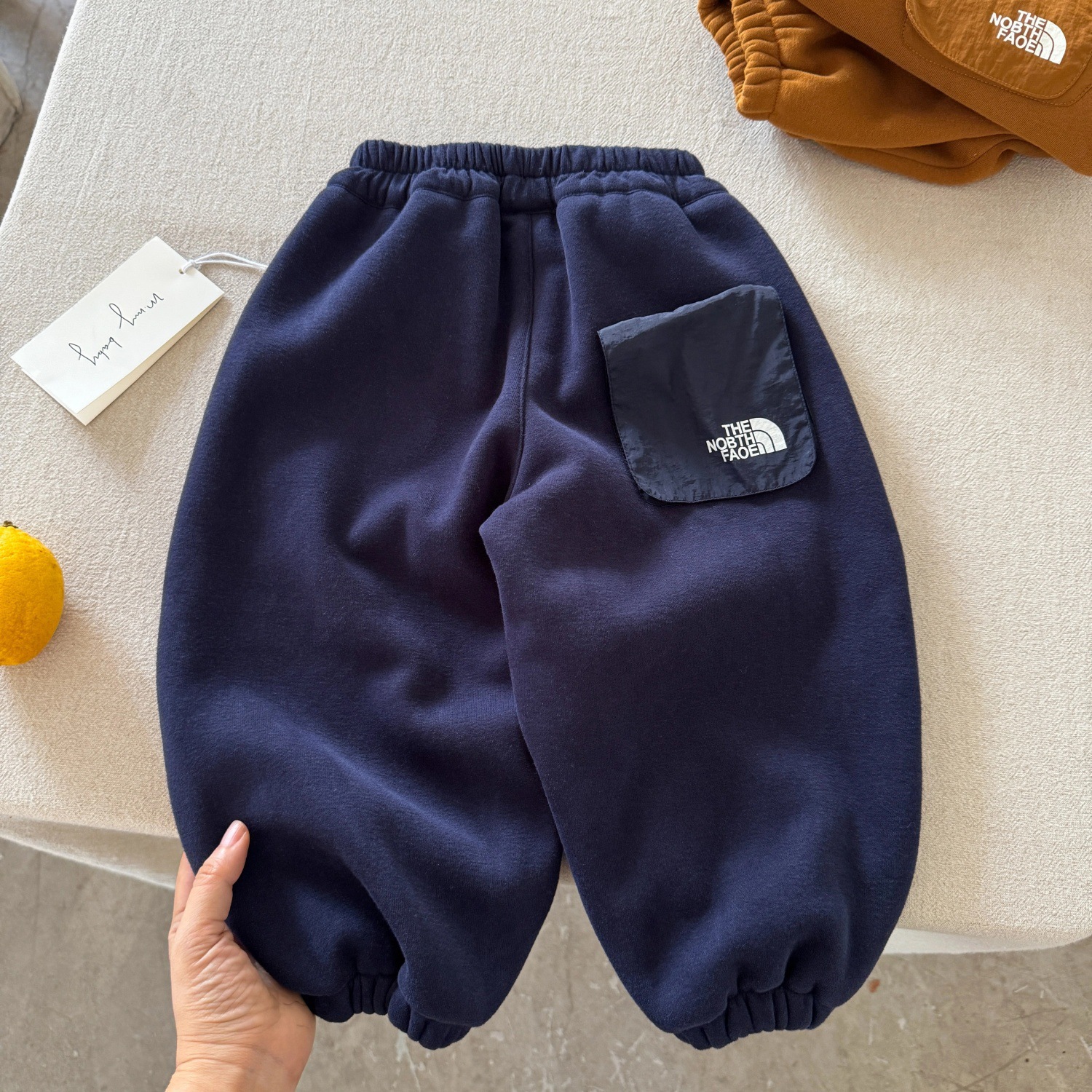 luxury kids pants 2025 New Winter Sweatpants with Pockets, Warm Street Style Pants for Boys & Girls Free Shipping