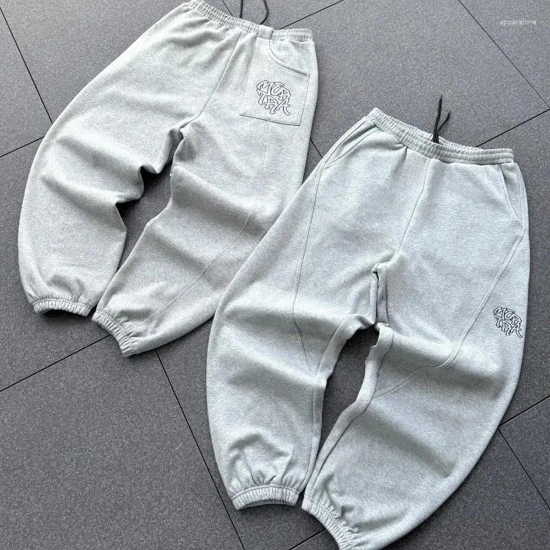 Women's Pants Harajuku Pattern Casual Embroidery Y2K Loose Sweatpants Women Joggers Street Streamlined Seams Logo Unisex Sweatpant