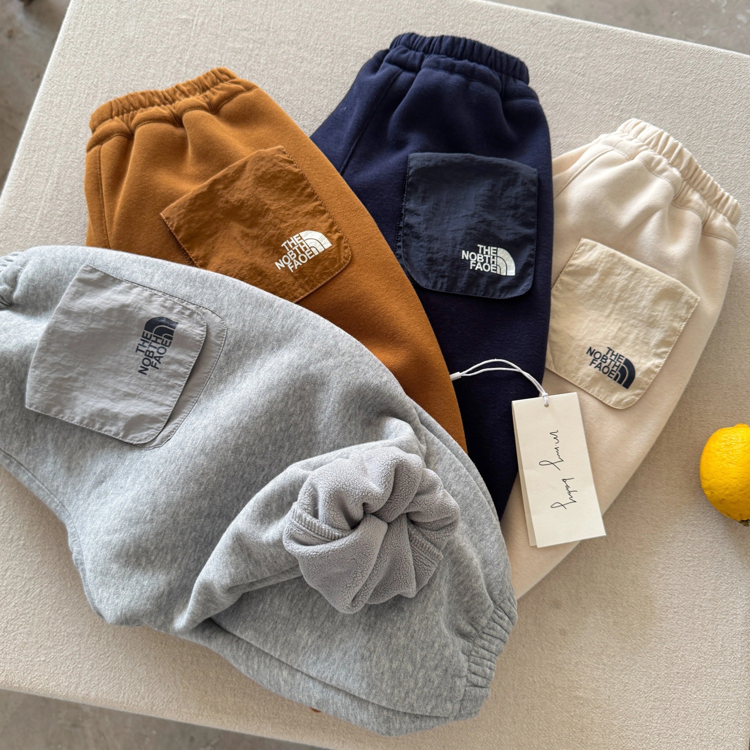 luxury kids pants 2025 New Winter Sweatpants with Pockets, Warm Street Style Pants for Boys & Girls Free Shipping