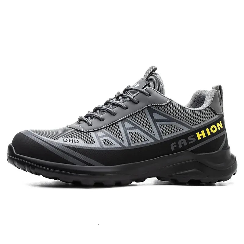 Safety Shoes Man For Work Safety Boots Indestructible Construction Shoes Steel Toe Protective Mens Work Shoes AntiStab Boots 251030