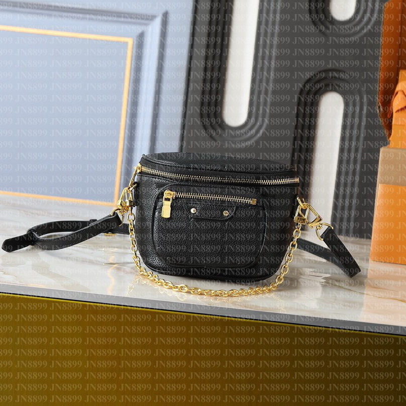 Designer Bag Fashion Evening Bags Women Waist Bags Mini Bumbag Handbag Purse Tote Cross Body Fanny Pack Casual Belt Bags Mini Bum Chain Bag