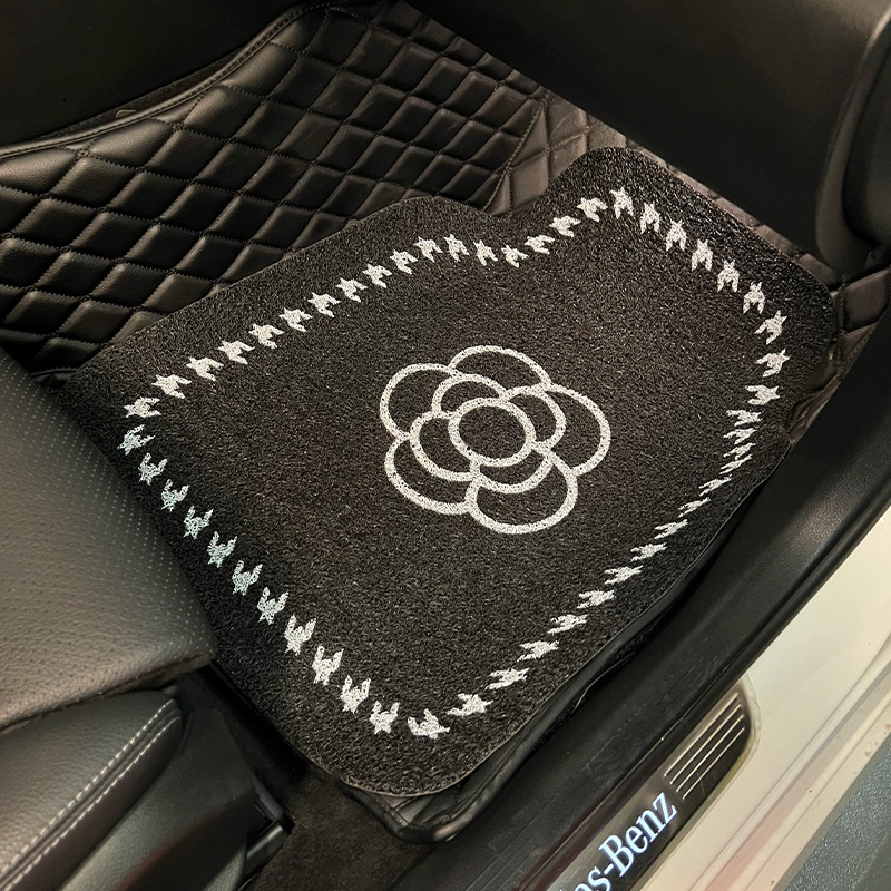 Car Floor Mats Wire Loop Universal Single Piece Anti-dirty Carpet Decoration Car Interior Car Mats Rear Floor Mats Universal