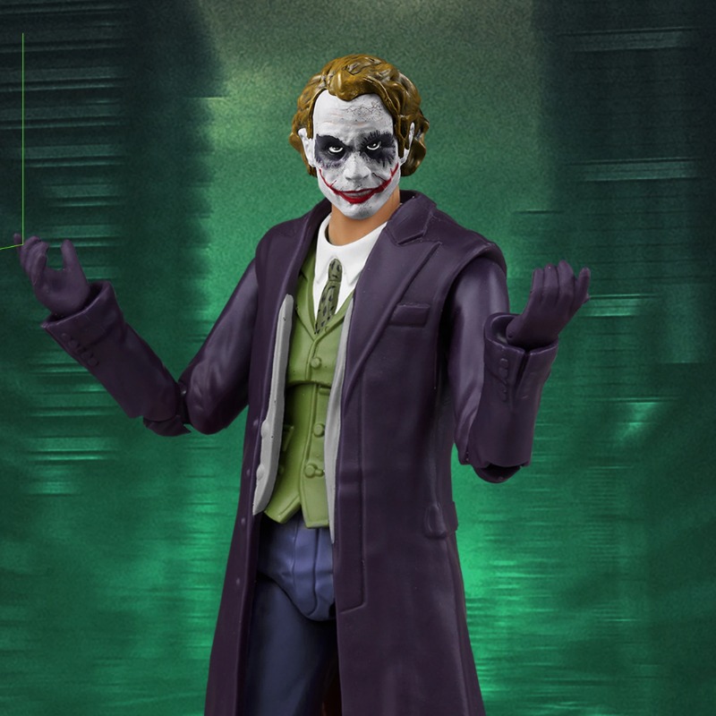 Fondjoy DC Comics Joker 1/9 Action Figure Wholesale - The Dark Knight Collectible Model Kit with Movable Joints, Bulk Stock for Retailers