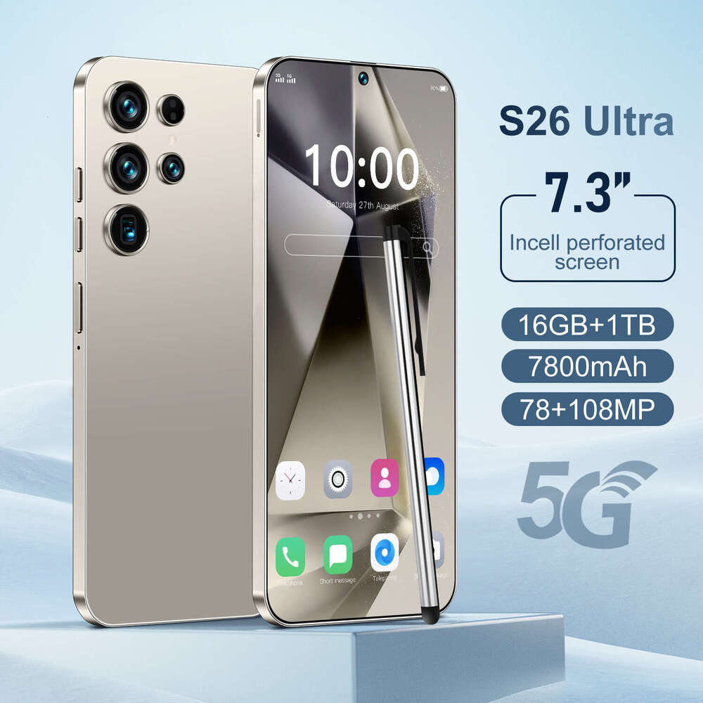 S Ultra NEW HD Global Edition Original Smart Dual Card Mah Battery Facial Recognition Function Smart Mobile