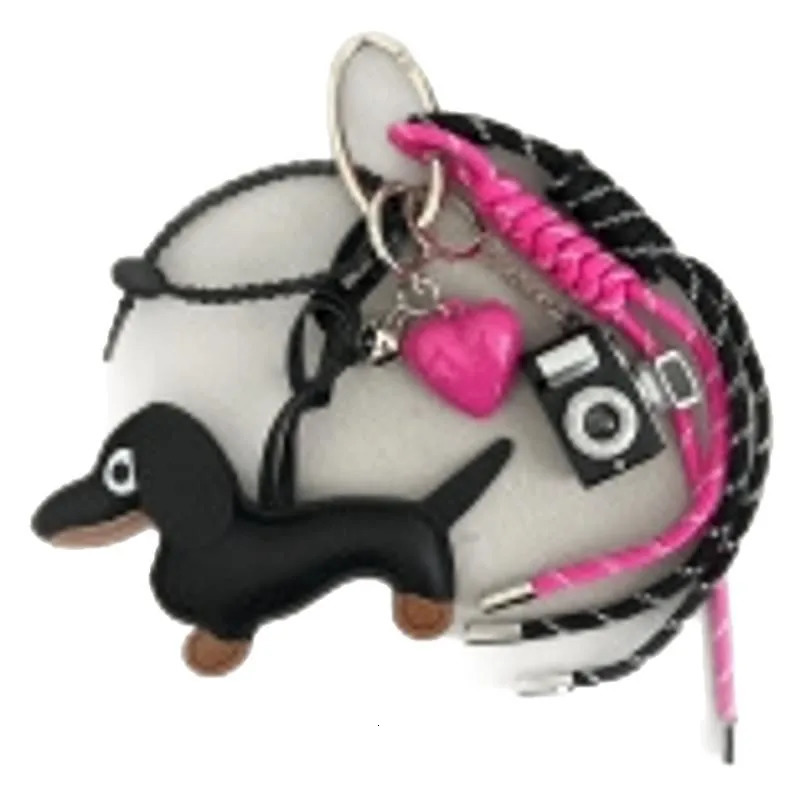 Summer Series Wind Alkaline Water Buns Woven Rope Keychain Pendant Bag Decoration Pendant Keychain Bag Accessories 251030