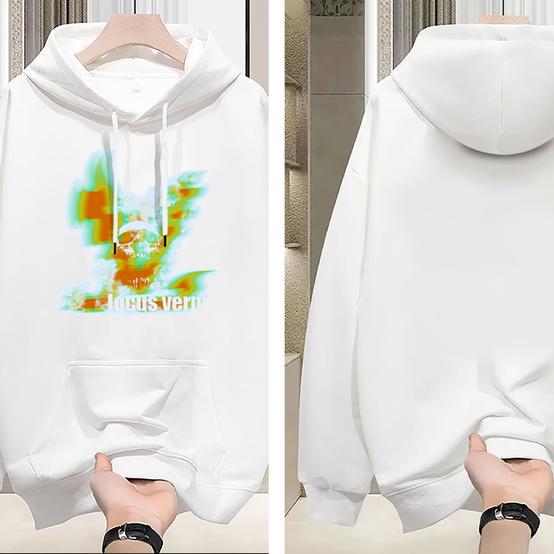 Men's Hoodies Luxury Crewneck Sweatshirt hoody Classic Streetwear Pure Cotton Loose Oversized Casual Trendy Women Clothing Sweatshirt M-5XL