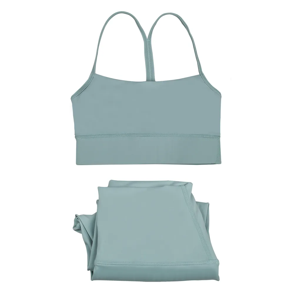 2025 New 5A Yoga Bra leggings Set Women Elastic 25 pants Sports Pant Girls Short Y Bra sets Chest Pad Bra sets